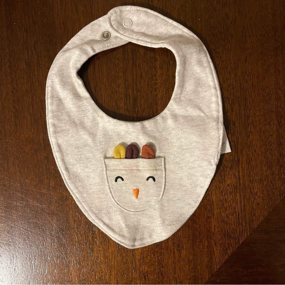 Carter’s | Brown/White Baby 3-Piece Thanksgiving Outfit Set | 6 mo - Picture 9 of 9